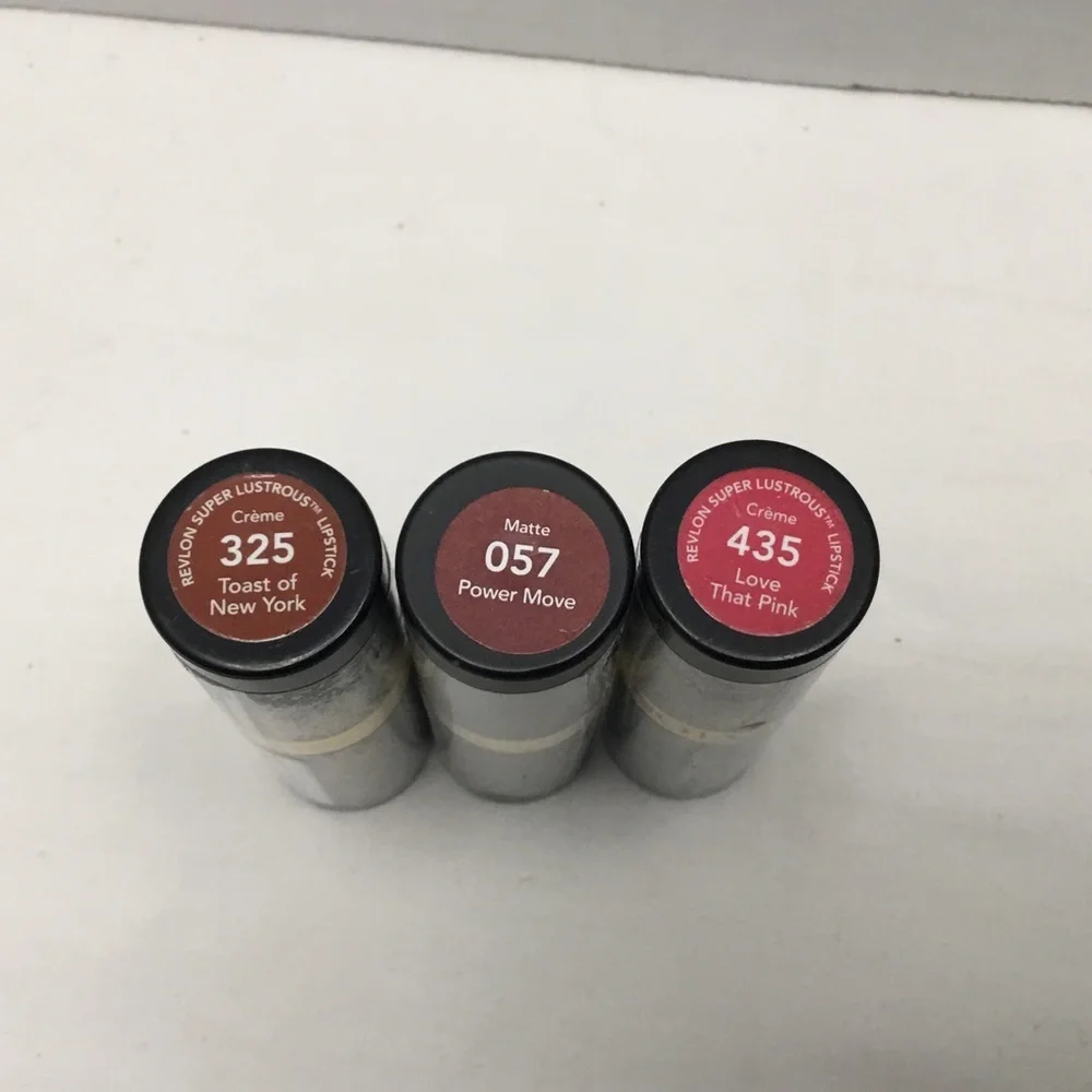 Revlon lipsticks
